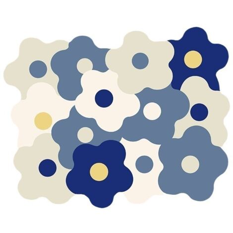 Tapis Égouttoir Vaisselle, Fleurs Tapis de Séchage Vaisselle Super Absorbant, Tapis Évier Cuisine à Séchage Rapide, pour Les Comptoirs de Cuisine de Bar à Café (30x40cm)