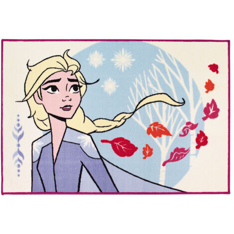 Tapis Elsa La reine des neiges 2 Disney