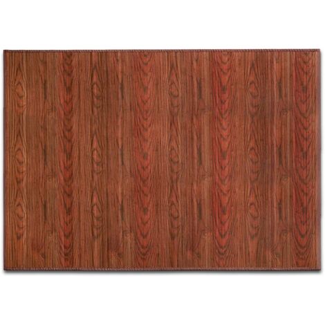 FLOORDIREKT Tapis en bambou Magenta Marron 150 x 200 cm