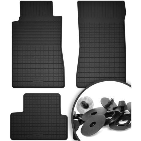 Tapis en caoutchouc + butées pour : Ford Mustang MK6 coupé (2014-)