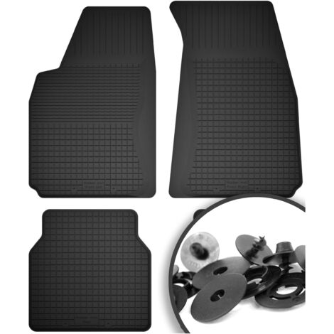 Tapis en caoutchouc + butées pour : Volkswagen Golf I hatchback (1974-1983)