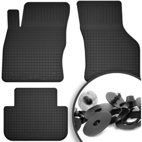 Tapis en caoutchouc + butées pour : Volkswagen Golf Sportsvan (2014-)