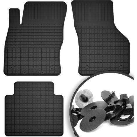 Tapis en caoutchouc + butées pour : Volkswagen Tiguan Allspace crossover (2017-)