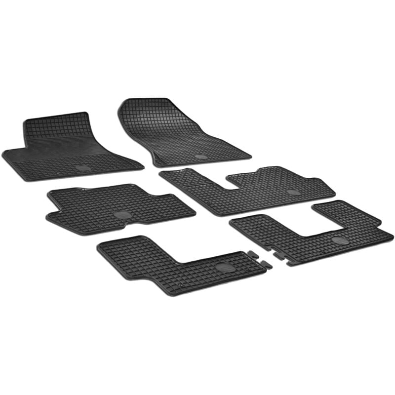 Tapis en caoutchouc DirtGuard pour Citroen C4 Picasso/Grand Picasso i 10/2006-12/2015, Picasso/Grand Picasso ii 2013-auj.