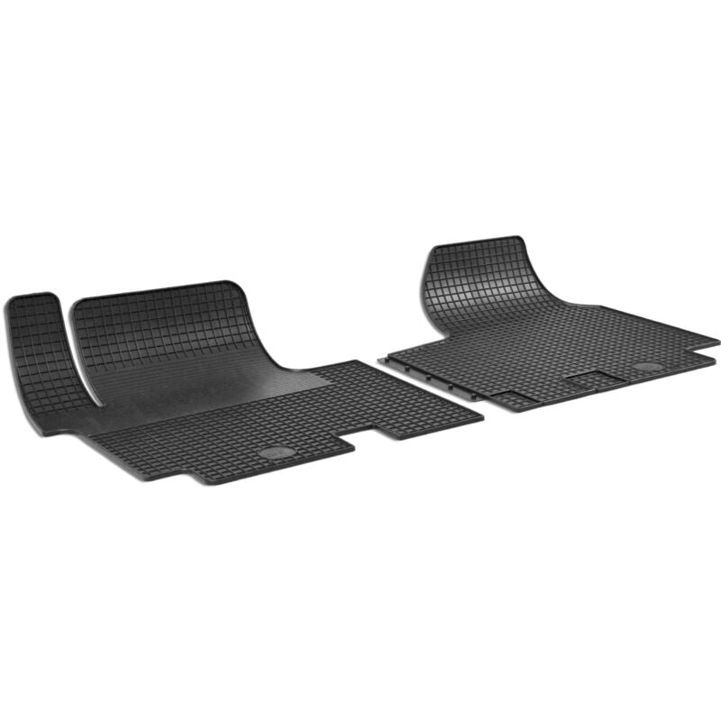 Tapis en caoutchouc DirtGuard pour Renault Traffic ii 2001- auj., Opel Vivaro a Facelift 2006- auj.