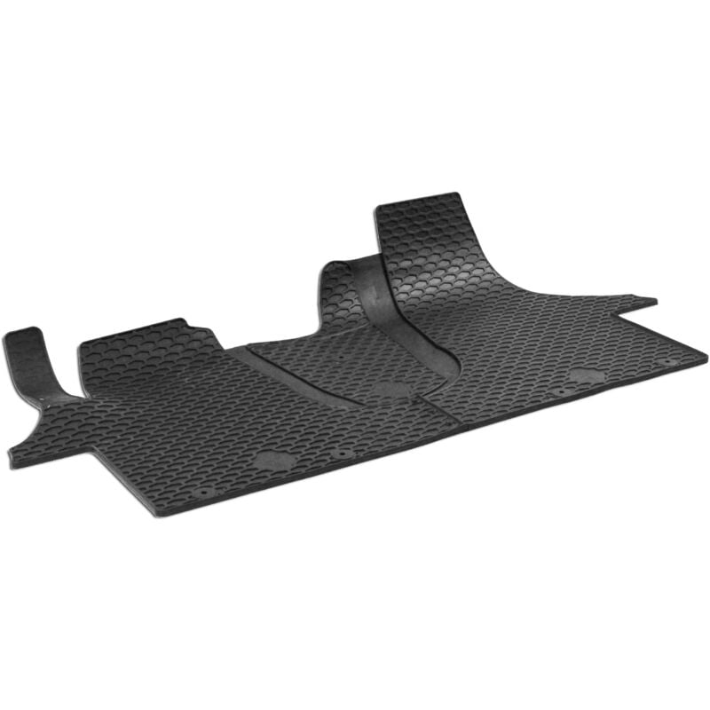 Tapis en caoutchouc DirtGuard pour vw T5 Facelift 2009 - 08/2015, vw T6 04/2015-2019