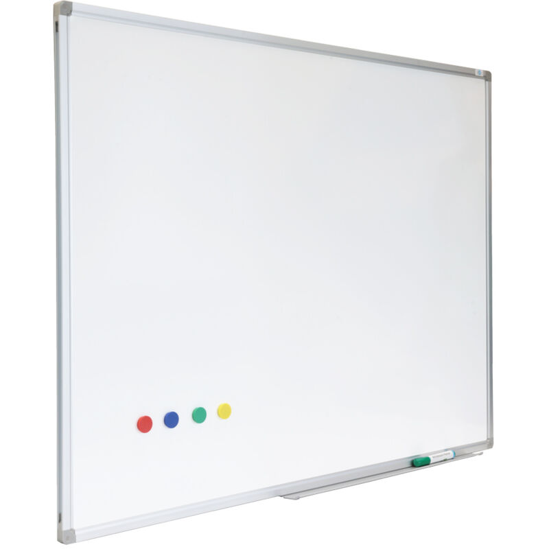 Vivol - Tableau blanc Premium 80 x 110 cm - Émaillé - Magnétique