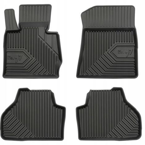 Tapis en caoutchouc et tapis de porte BMW X3 F25 2010-2017 TROUGH 77