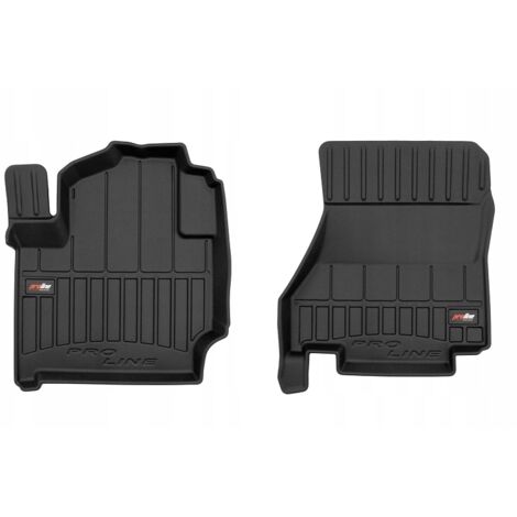 Tapis en caoutchouc et tapis de porte Nissan e-NV200 2014-2021, modèle 3D.