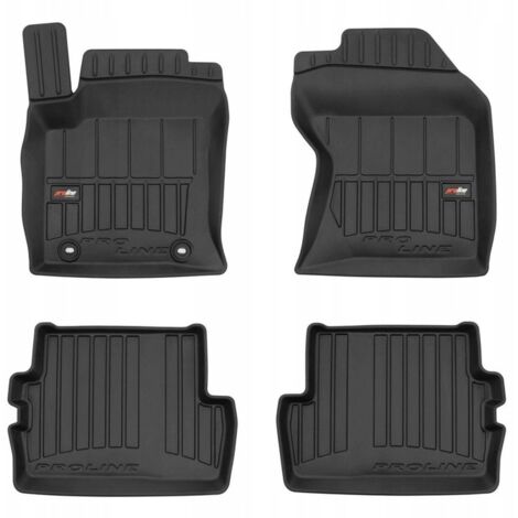 Tapis en caoutchouc Ford Focus MK1 2001-2004, bac 3D