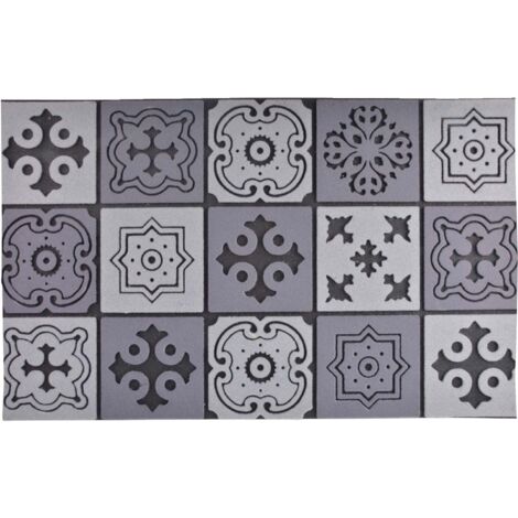 Tapis en caoutchouc motif Mosaique