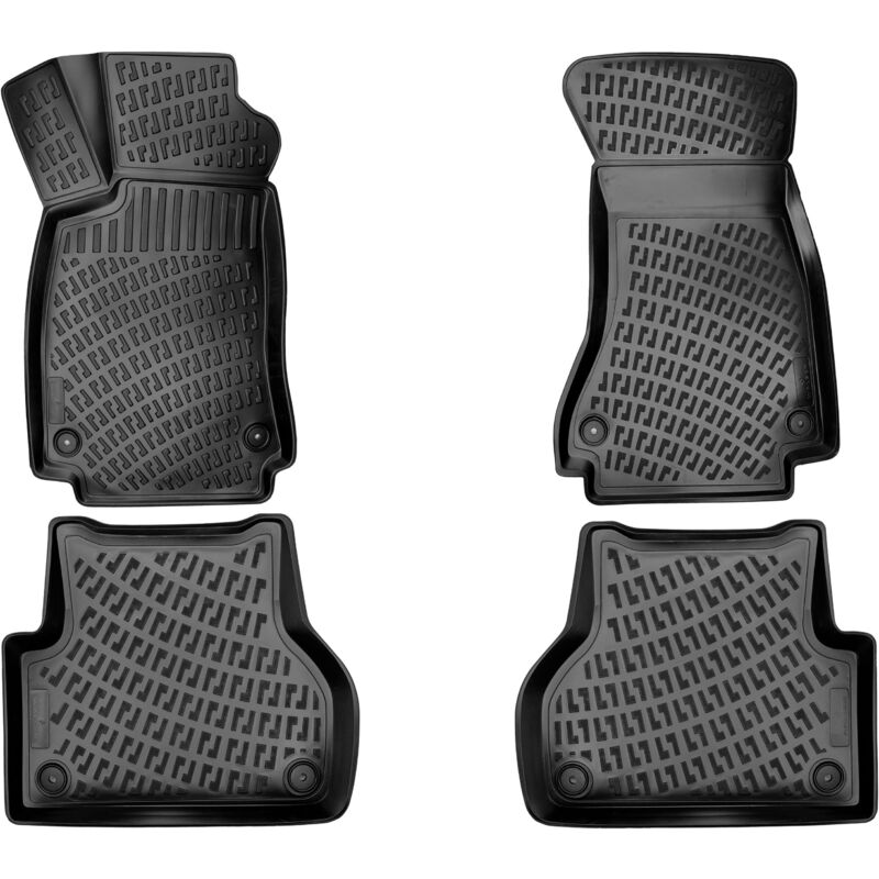 Tapis en caoutchouc nxt pour Audi A4 B9 05/2015-auj., A4 B9 Avant 08/2015-auj., A4 Allroad B9 01/2016-auj.