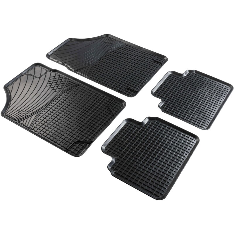 Walser - Tapis en caoutchouc Perfect Fit coupé à la taille noir taille 2