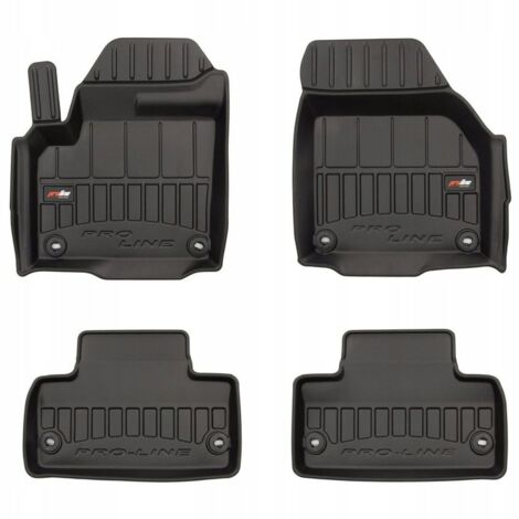 Tapis en caoutchouc pour Land Rover Range Rover Evoque 2011-2019 3D TROUGH