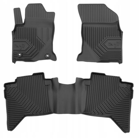 Tapis en caoutchouc pour Toyota Hilux 8 (à partir de 2015) - KORYTKA 77