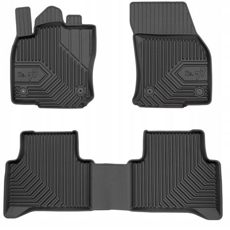 Tapis en caoutchouc pour VW Touran 3 à partir de 2015 - TROUGH 77