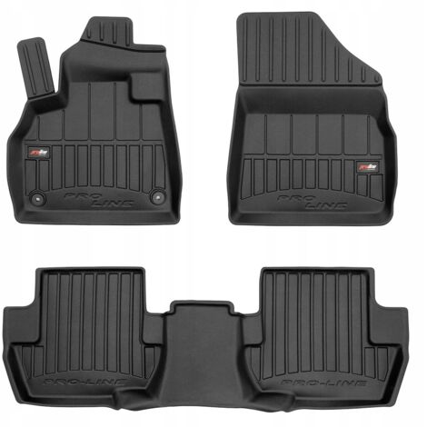 TAPIS EN CAOUTCHOUC, TAPIS DE PORTE, TAPIS DE PORTE CITROËN DS5 2011-2015, GAINE 3D