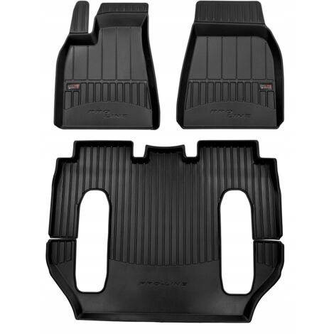 Tapis en caoutchouc Tesla X de 2015 - Bac 3D