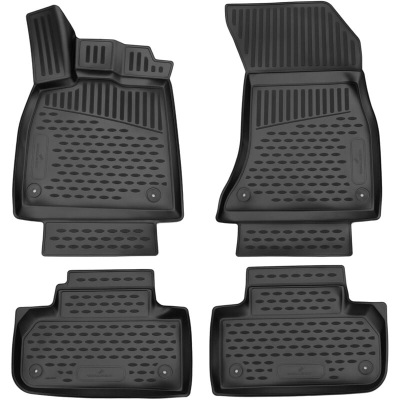 Tapis en caoutchouc xtr pour Audi Q5 05/2016-Auj.
