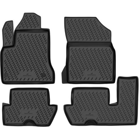 Tapis en caoutchouc XTR pour Citroen C4 Picasso I 10/2006 - 2013