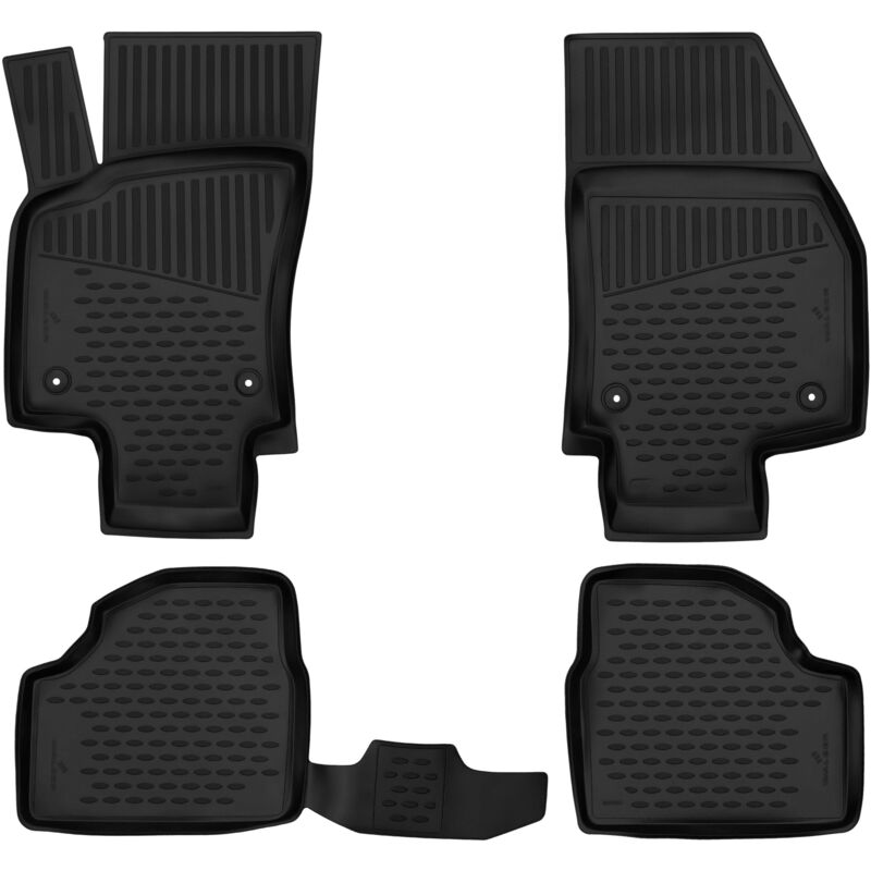 Tapis en caoutchouc xtr pour Opel Astra h 01/2004 - 05/2014, Astra h Caravan 08/2004 - 05/2014