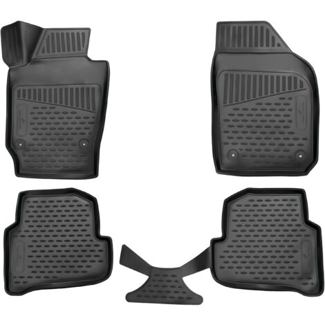 Tapis en caoutchouc XTR pour Skoda Fabia III 2014 - 2018