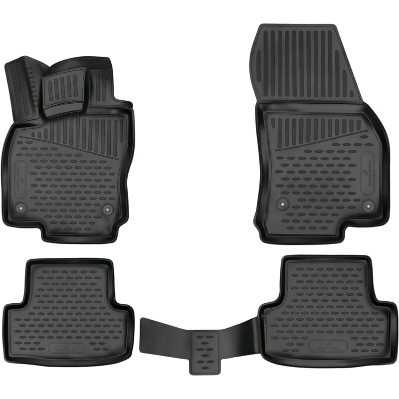 Tapis en caoutchouc XTR pour Skoda Karoq 2017-Auj.
