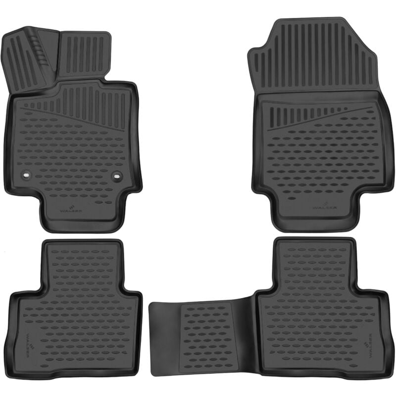 Walser - Tapis en caoutchouc xtr pour Toyota rav 4 v 12/2018-Auj., Hybrid