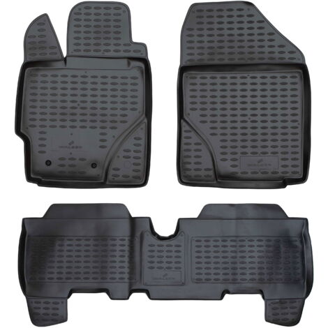 Tapis en caoutchouc XTR pour Toyota Yaris (P9) 01/2005-12/2014