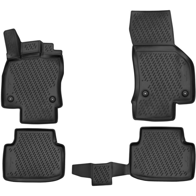 Tapis en caoutchouc xtr pour vw Passat B8/B8 Variant 08/2014-auj., Passat Alltrack B8 Variant 05/2015-auj.