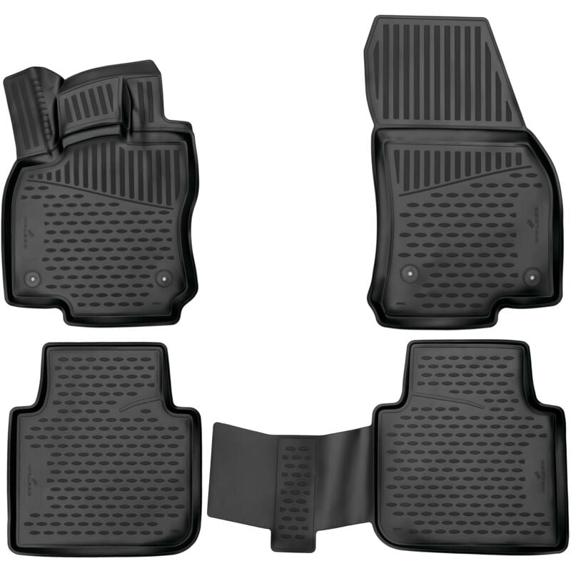 Walser - Tapis en caoutchouc xtr pour vw Tiguan Allspace 2017-Auj.