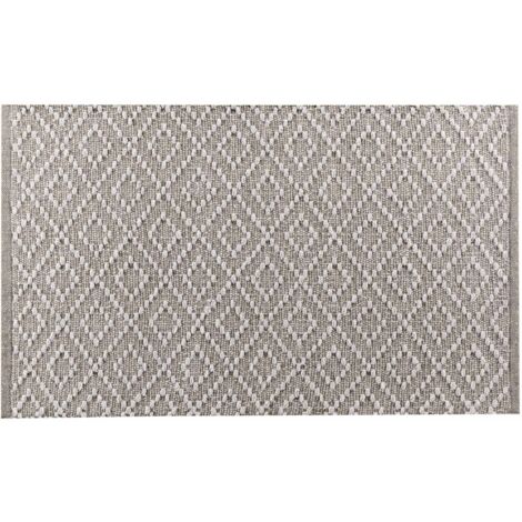 Tapis en coton avec motif en relief DORANA, 50 x 80 cm