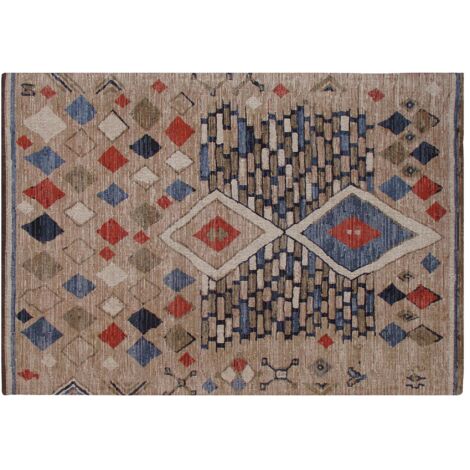 Tapis en coton chenille Nowgan 290 x 190 cm