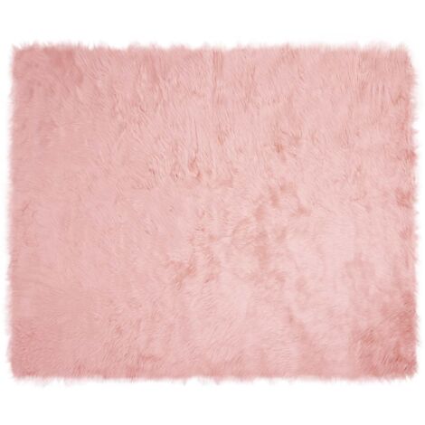 Tapis en fausse Tafalla Rose 200 x 280 cm Polyester
