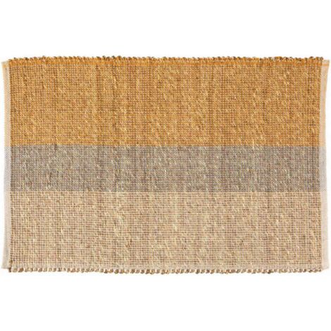 Tapis en jonc de mer Karan Mirabelle 60 x 90 cm