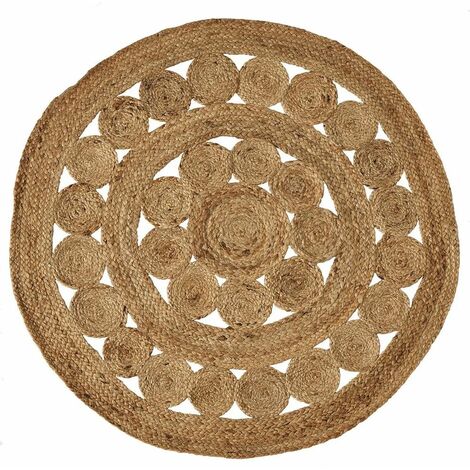Tapis en Jute 120 x 120 cm