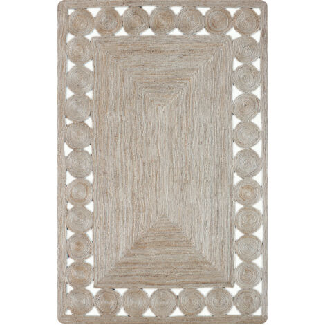 Tapis en jute naturelle Begonia 230 x 160 cm