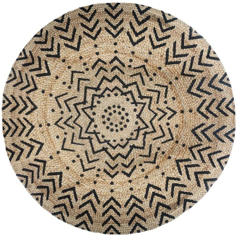 Atmosphera - Tapis Living jute D120cm créateur d'intérieur
