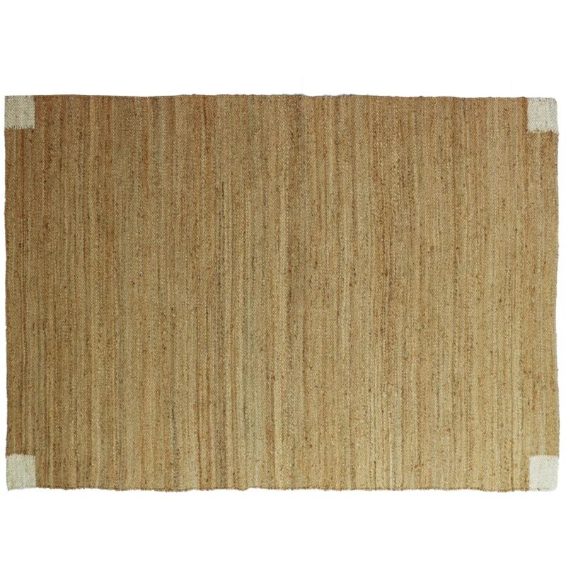 Vente-unique - Tapis en jute tissé main - 160 x 230 cm - Naturel - araya