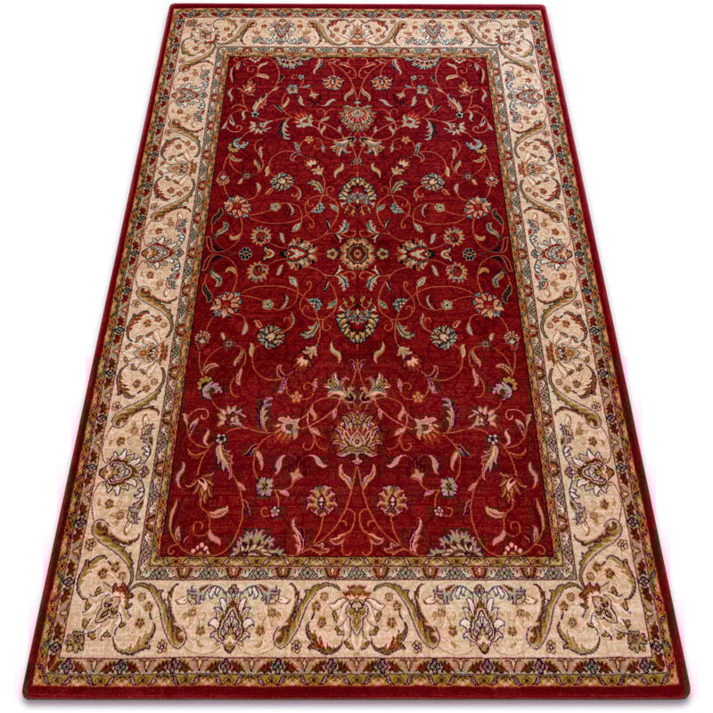 Rugsx - Tapis en laine omega aries fleurs rubis red 100x150 cm