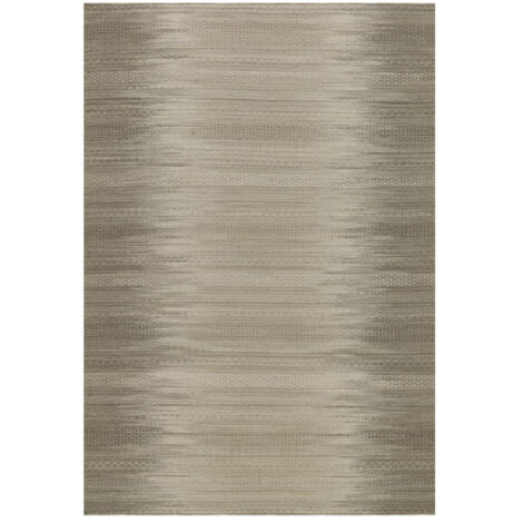 Tapis en Laine Tissé Fait Main "Sunset" Taupe 170 x 240 cm