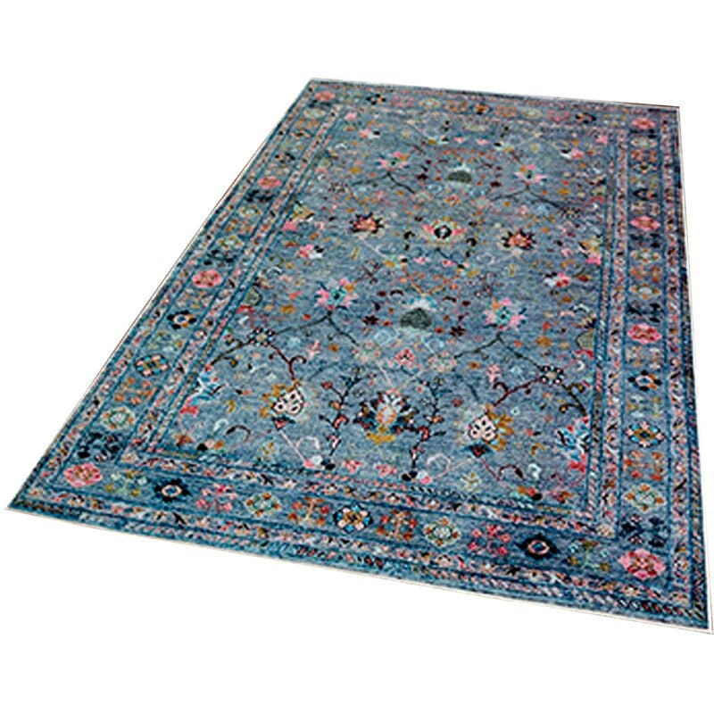 Wellhome - Tapis salon en polyester Vert - 160x230cm - Vert