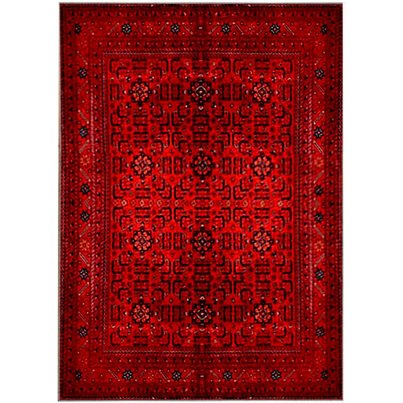 Wellhome - Tapis salon en polyester TheRoom Rouge - 160x230cm - Rouge