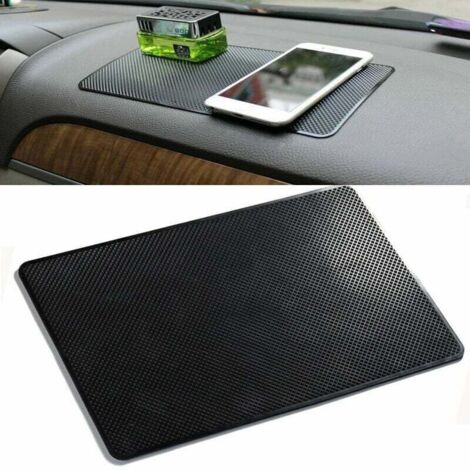Tapis en PVC Auto antidérapant pour tableau de bord de voiture, 27x15CM, coussin de Gel collant pour support de lunettes de  de téléphone, intérieur de voiture,STAR.L
