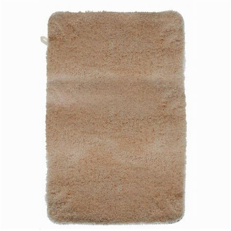 Tapis En Tissu Doux Pour Meubles De Salle De Bain 45 X 70 Cm, Couleur Beige 79924