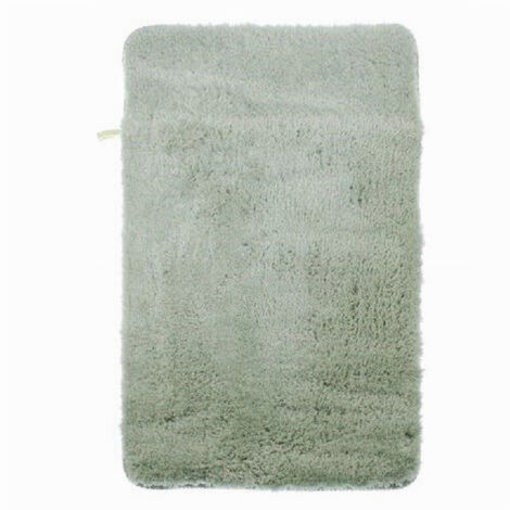 Tapis En Tissu Doux Pour Meubles De Salle De Bain 45 X 70 Cm, Couleur Verte 79923