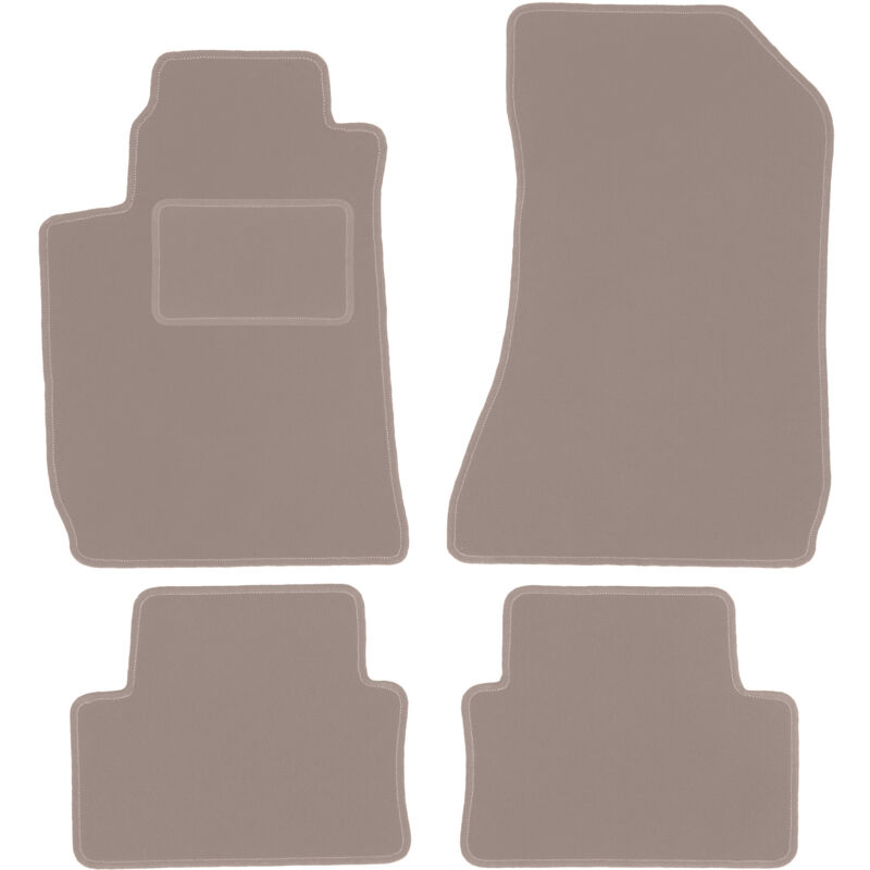 Tapis en velours beige pour : Alfa Romeo 159 berline, break, break, Sportwagon (2006-2011)