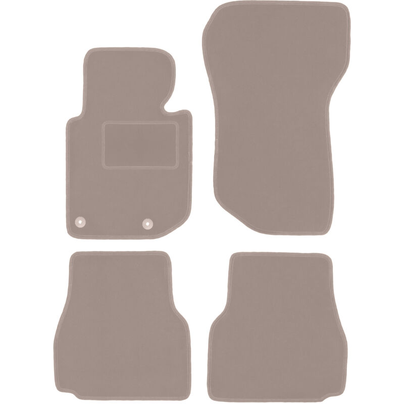Tapis en velours beige pour : BMW 3 E36 cabriolet (1993-2001)