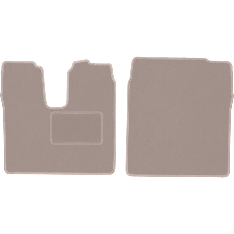 Tapis en velours beige pour camion MAN TGX (2007-)