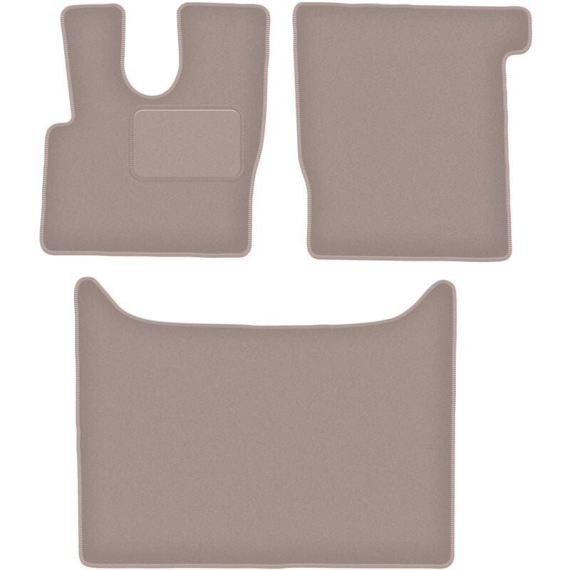 Tapis en velours beige pour Daf XF 106 Automatique (2017)